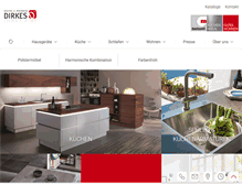 Tablet Screenshot of moebel-dirkes.de